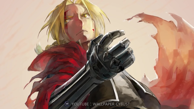 Full Metal Alchemist Edward Elric Live Wallpaper