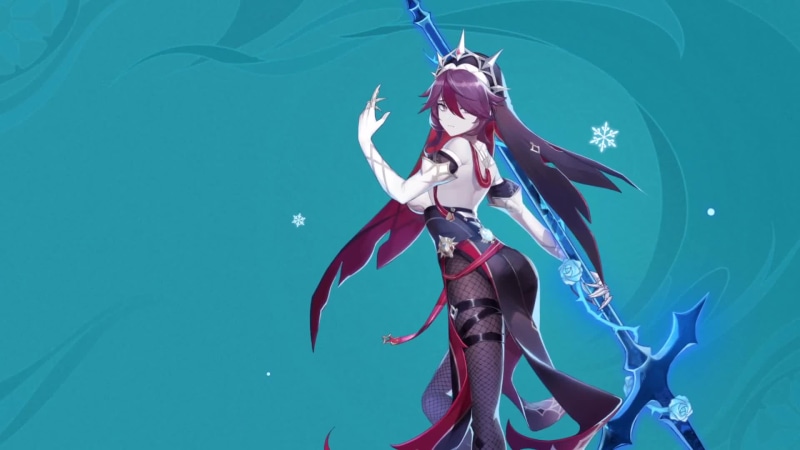 Genshin Impact Rosaria eternal freezing Live Wallpaper