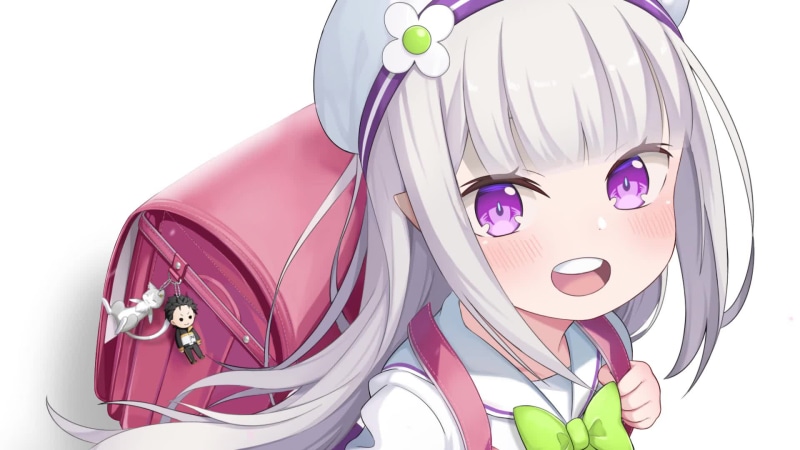 Re Zero Starting Life in Another World Emilia child Live Wallpaper
