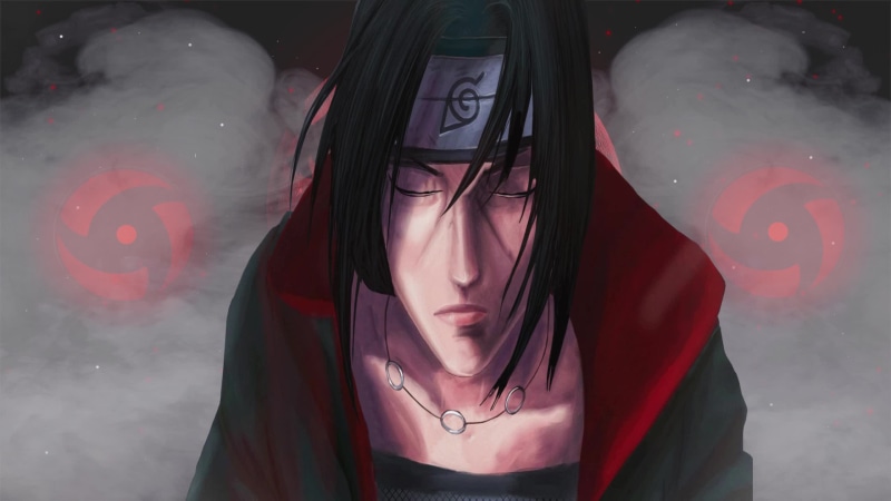Uchiha itachi is a brutal guy Live Wallpaper