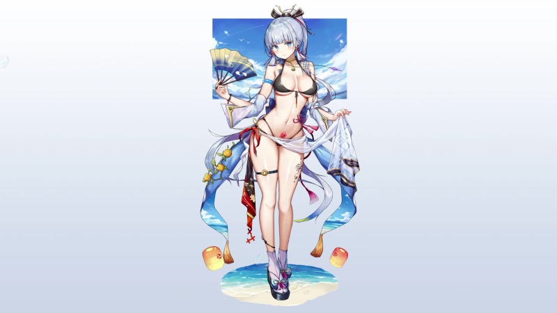 Kiriko kamisato ayaka genshin impact Live Wallpaper