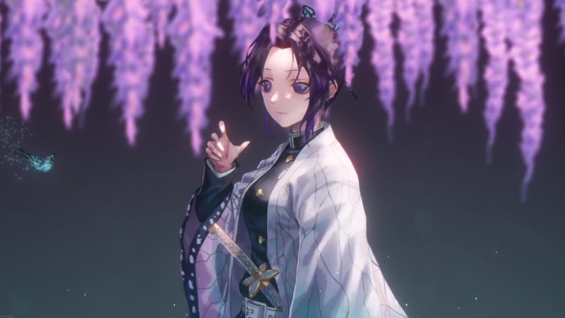 Kochou Shinobu Shinobu Butterfly Live Wallpaper