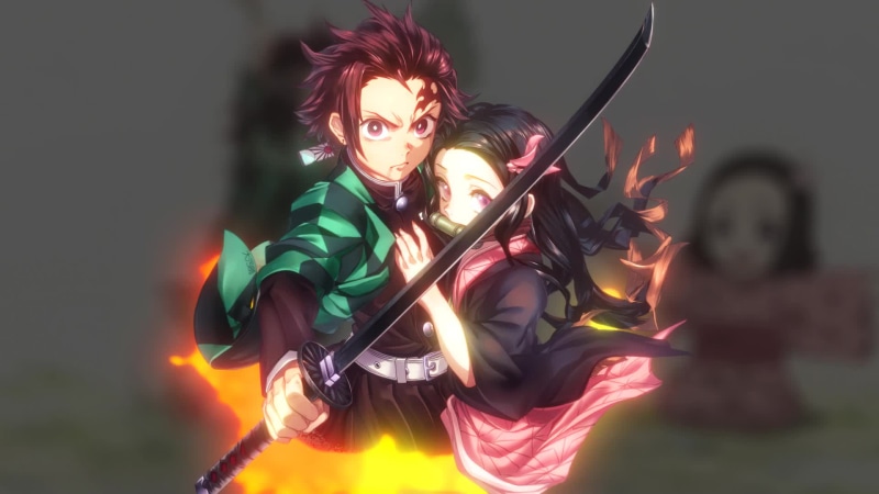 Tanjiro Kamado vs Daki CC 4K Live Wallpaper | 3840x2160