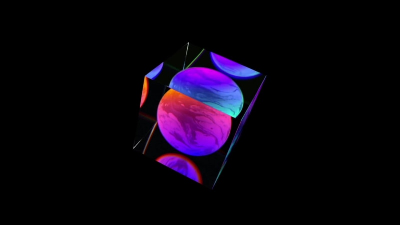 Cube for Dark mode Live Wallpaper