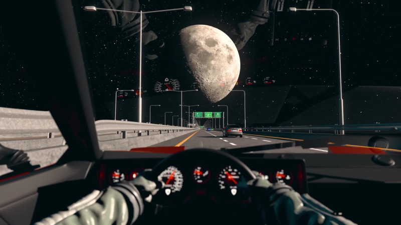 Space Drive Live Wallpaper