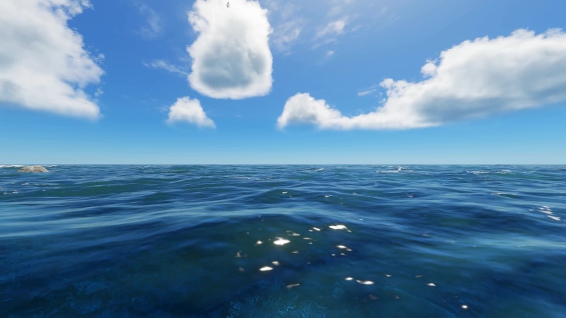 Stranded deep Ocean Live Wallpaper
