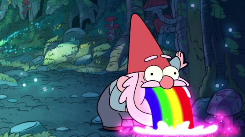 Gravity falls Gnome puke Live Wallpaper