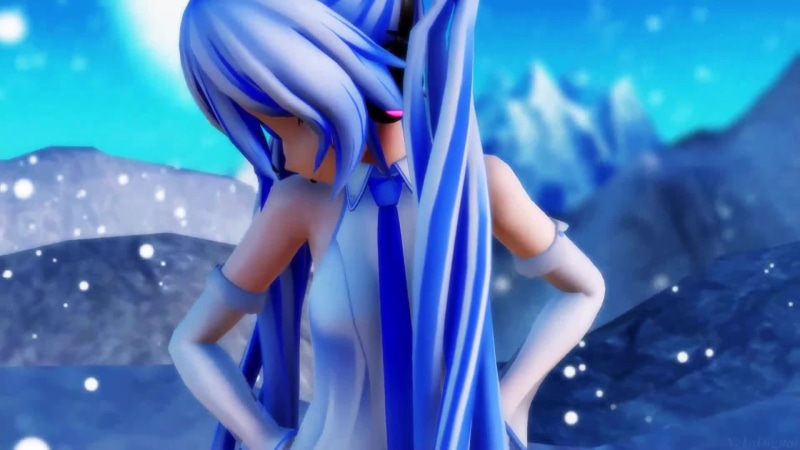 【MMD】Snow Miku Dance - Dameyo ダメよ 1080P 60FPS Live Wallpaper