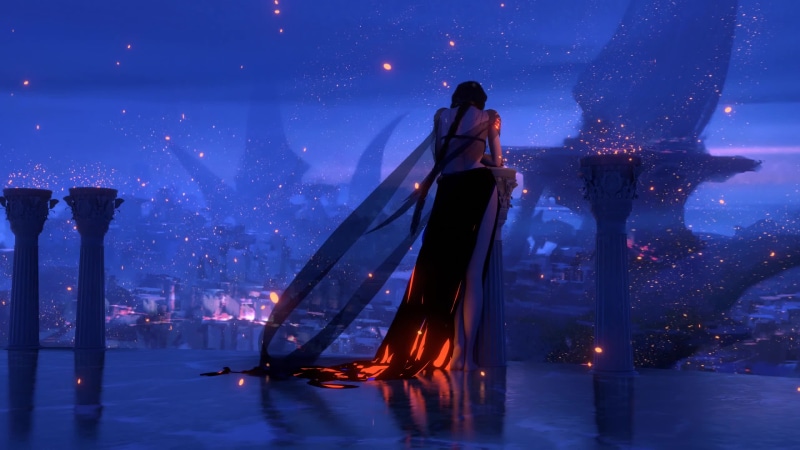 Princess Aeolian Night Live Wallpaper