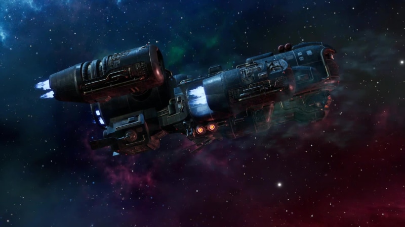 Spaceship in the game the Outer Worlds Live Wallpaper