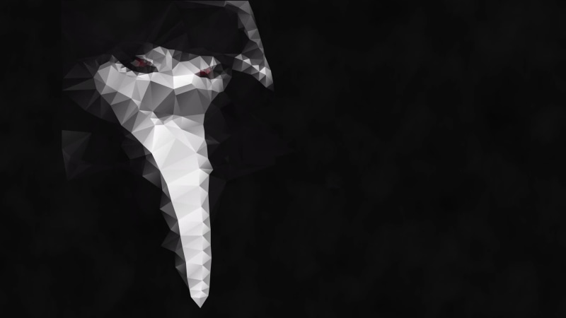 The plague doctor - Low poly Live Wallpaper