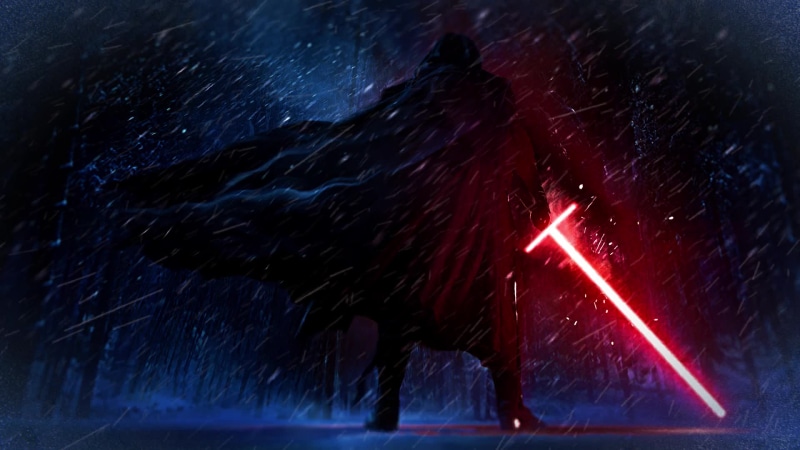 Sith under the snow-Star Wars Live Wallpaper
