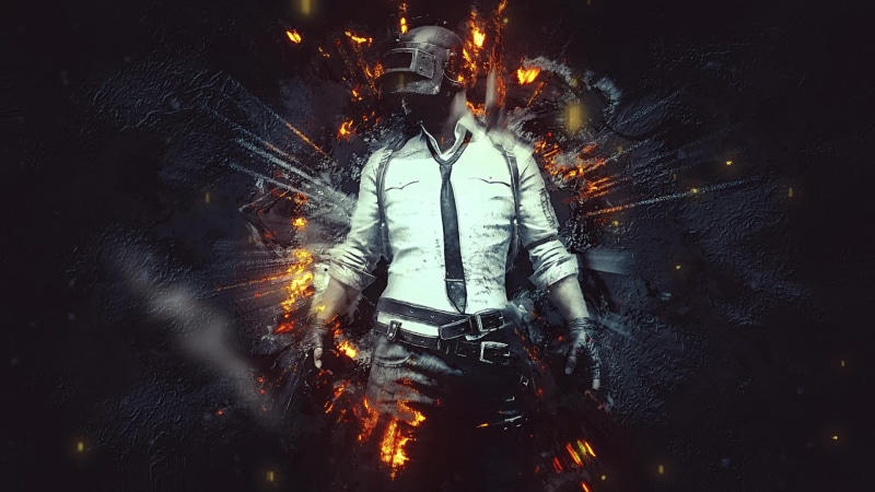 Office worker in a tactical helmet Live Wallpaper