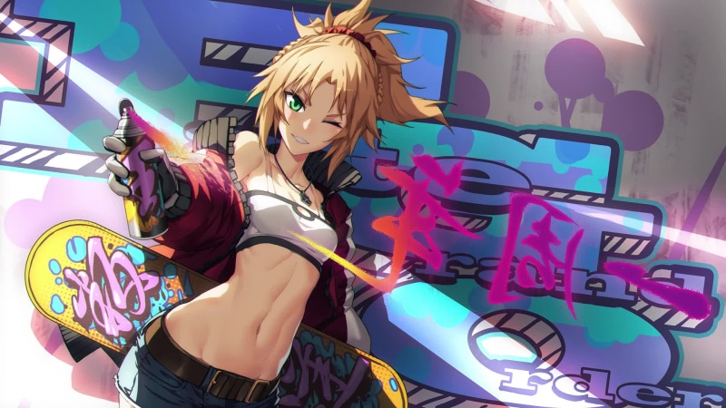 SYBER draws graffiti-Fate apocrypha Live Wallpaper