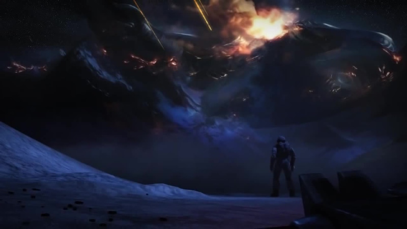 Collapse of the world-Halo: Reach Live Wallpaper