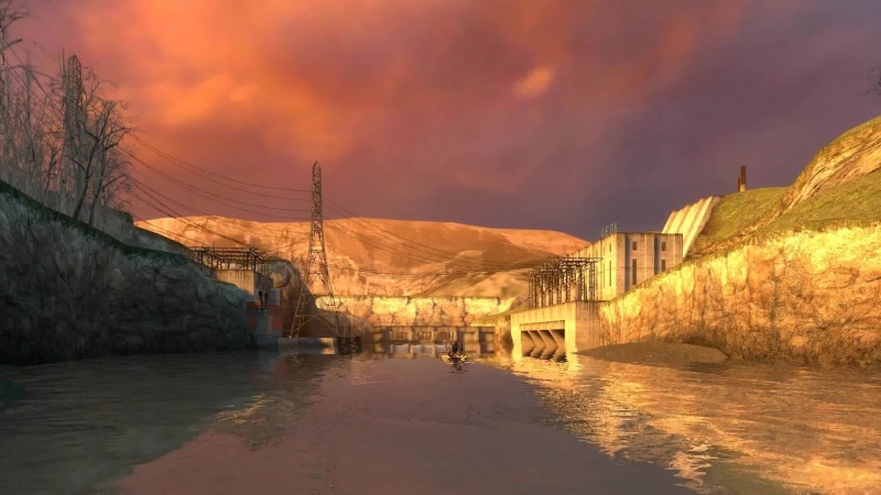 Water channel - Half-Life 2 Live Wallpaper