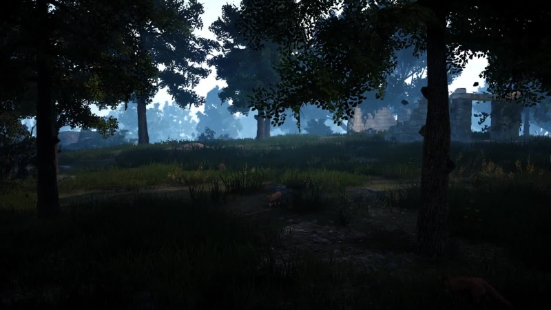 Fox among the trees-Black Desert Online Live Wallpaper
