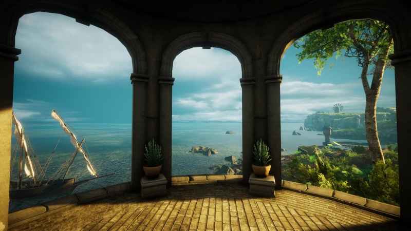 A view of the harbour Live Wallpaper