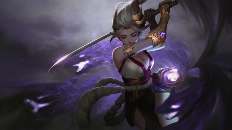 Warrior with a sword Live Wallpaper