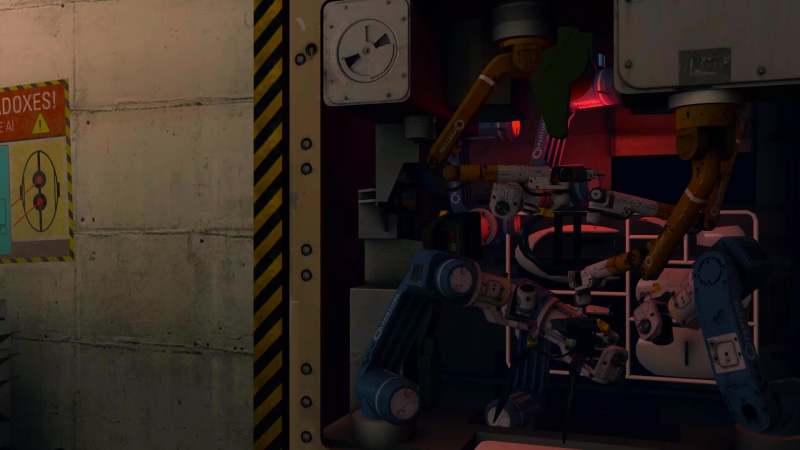 Robotic Assembly-Portal Stories: Mel Live Wallpaper