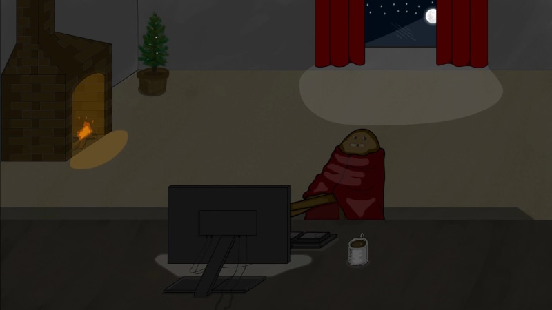 Lonely man Live Wallpaper