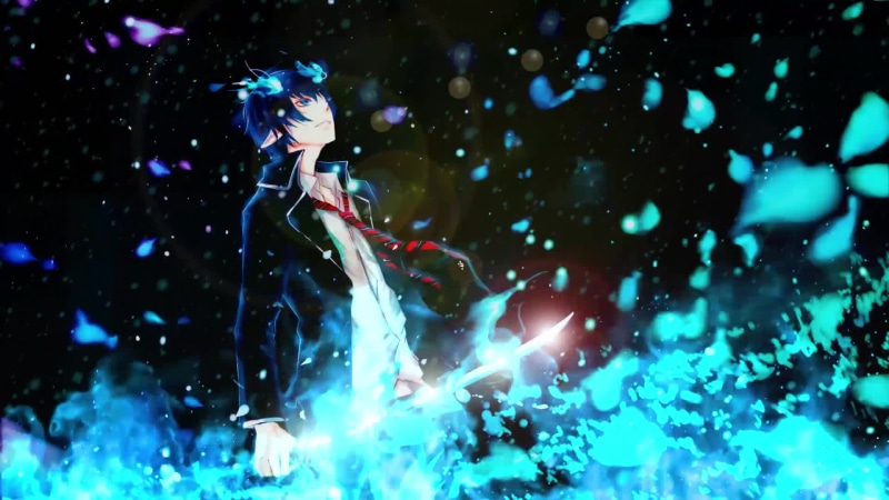 Blue Exorcist (Ao no Exorcist) Rin Okumura Live Wallpaper