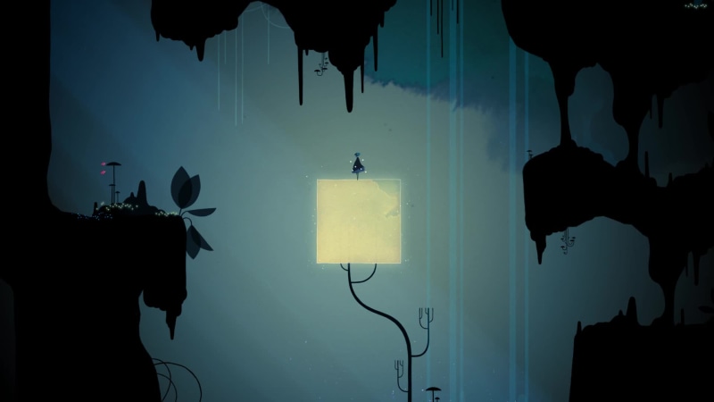Light in the dark-GRIS Live Wallpaper