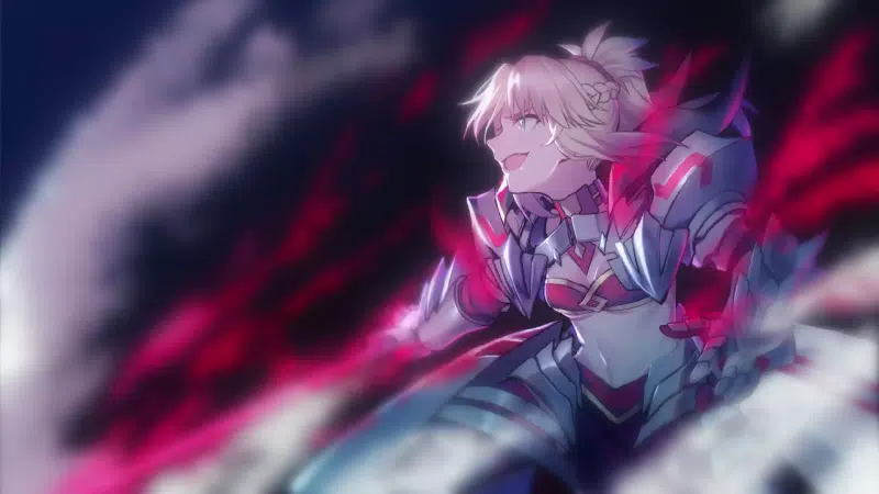 anime girls, arts, anime, aka no saber, mordred, sword, armor, saber of the reds Live Wallpaper