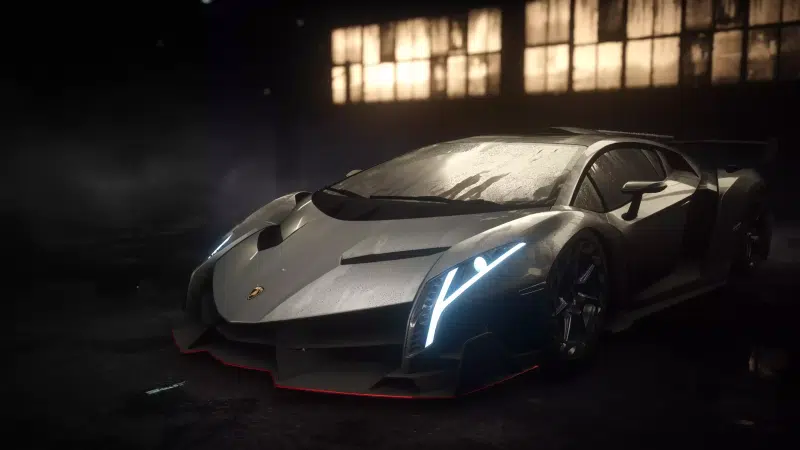 auto - moto, garage, lamborghini, lamborghini veneno Live Wallpaper