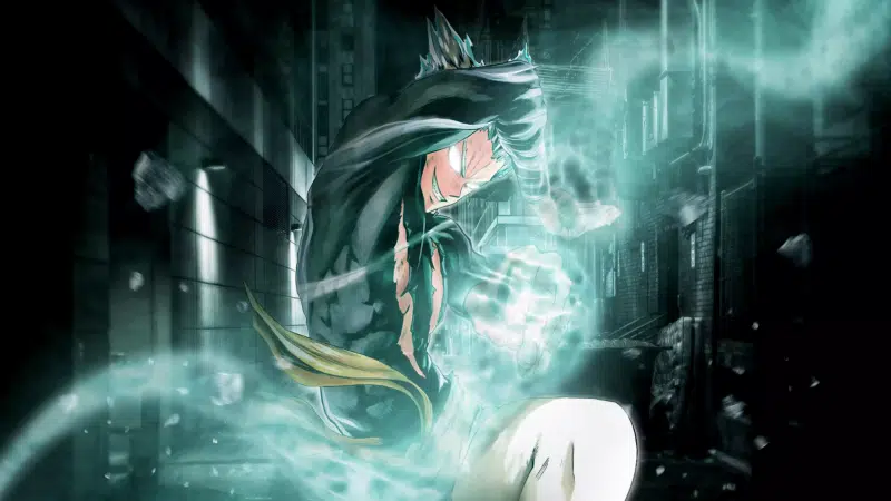 anime, garo, one punch man, cities, street, garou, arts Live Wallpaper