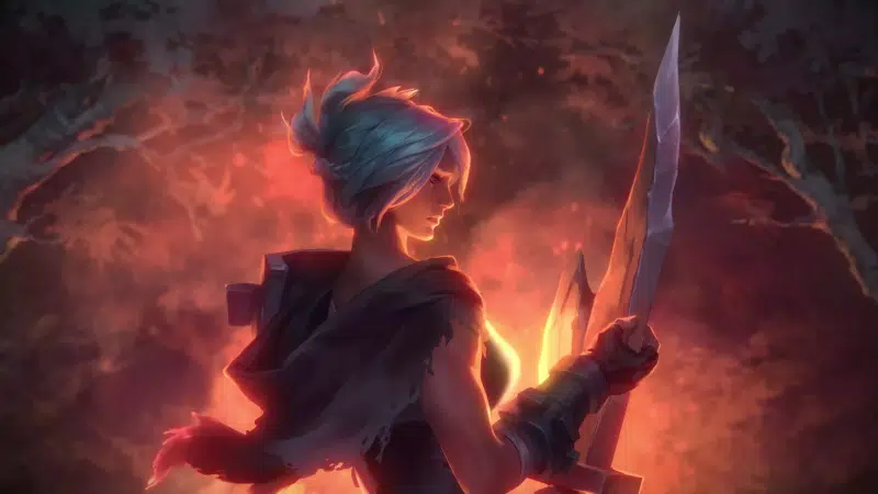 league of legends, arts, lol, riven, anime, games, anime girls Live Wallpaper