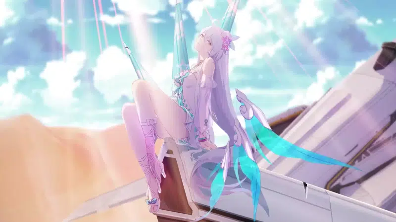 anime, kiana kaslana, honkai impact, games, arts, herrscher of the void, parasol kaiserin, anime girls Live Wallpaper