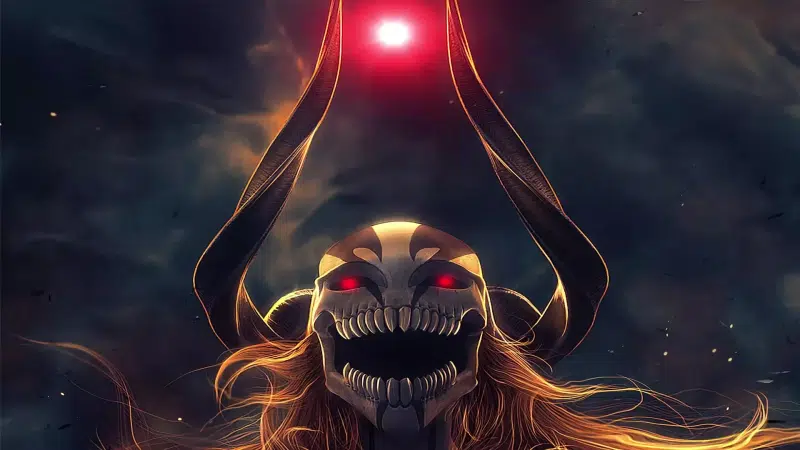 bleach, anime, horns, arts, mask, vasto lorde, supreme great empty, empty Live Wallpaper