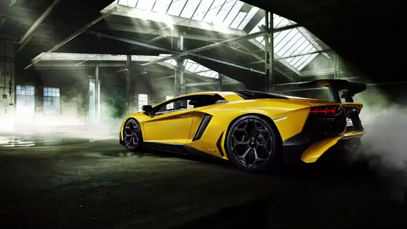 lamborghini, auto - moto, lamborghini, yellow, lamborghini aventador Live Wallpaper