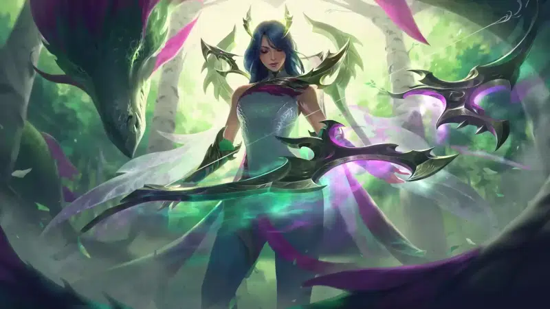 games, archer, ashe, anime, league of legends, animals, lol, dragon, arts, forest, onion, anime girls Live Wallpaper
