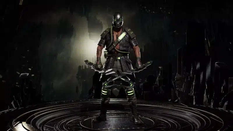 shuanggou, mortal kombat, arts, games, cabal, mask Live Wallpaper