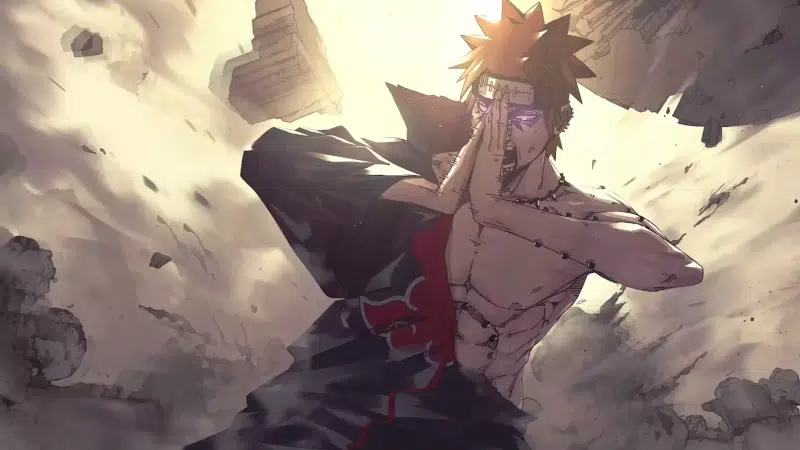 naruto, payne, anime, chibaku tensei, nagato, arts Live Wallpaper