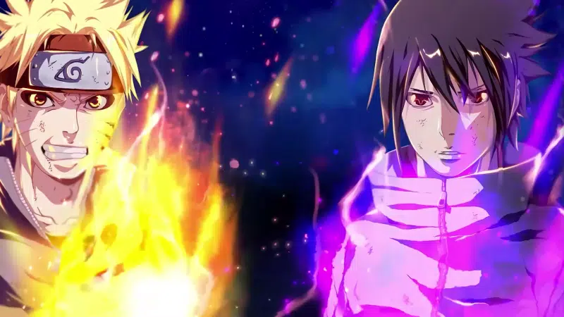 naruto uzumaki, anime, shinobi, naruto, arts, sasuke uchiha Live Wallpaper