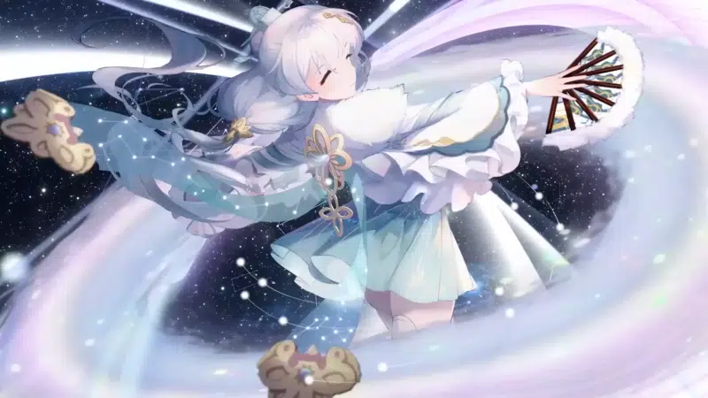 honkai impact, games, space, arts, anime, anime girls, theresa apocalypse, nice girl, fan Live Wallpaper