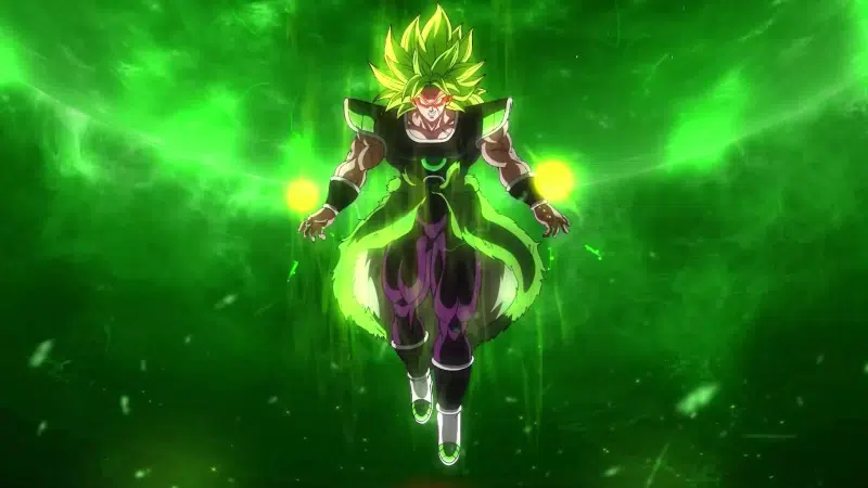 anime, legendary super saiyan, broly, dragon pearl, arts Live Wallpaper