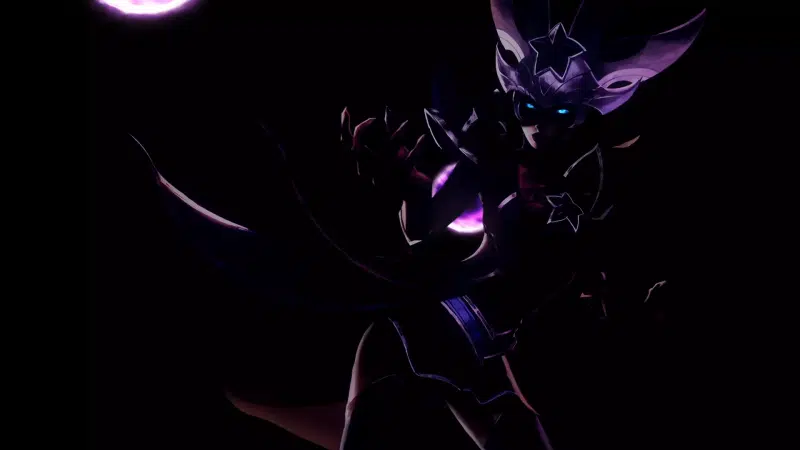black background, arts, star tyrant, league of legends, anime girls, anime, lol, syndra, games Live Wallpaper