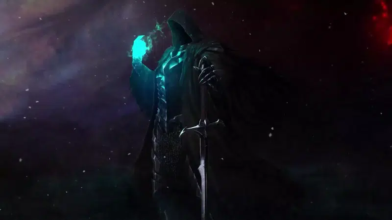 lord of the rings, arts, armor, the ghost of the ring, sword, fantasy, nazgul Live Wallpaper
