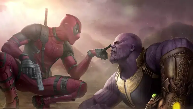 infinity stones, thanos, movies, thanos, arts, deadpool, the infinity gauntlet, weapon, deadpool Live Wallpaper