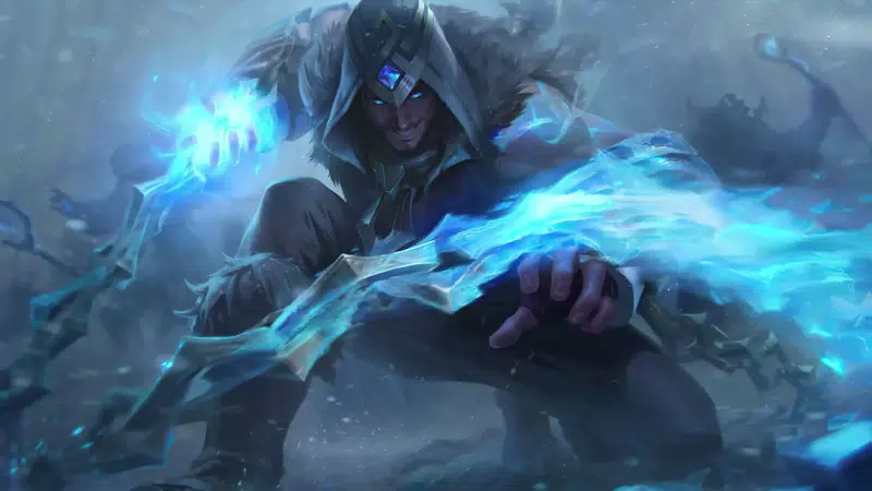 league of legends, silas of freljord, lol, arts, chains, silas, games, anime Live Wallpaper