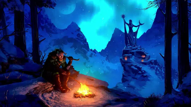 skyrim, sanctuary of azura, games, arts Live Wallpaper