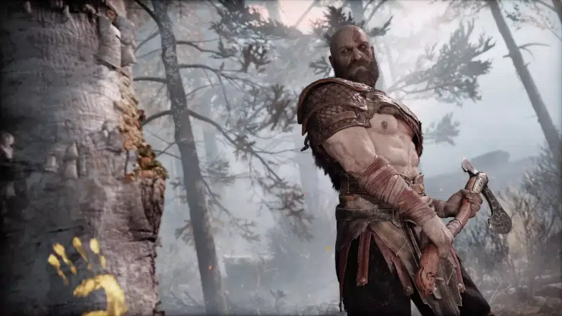 gow, year of var, arts, god of war, axe, god of war, games, kratos Live Wallpaper