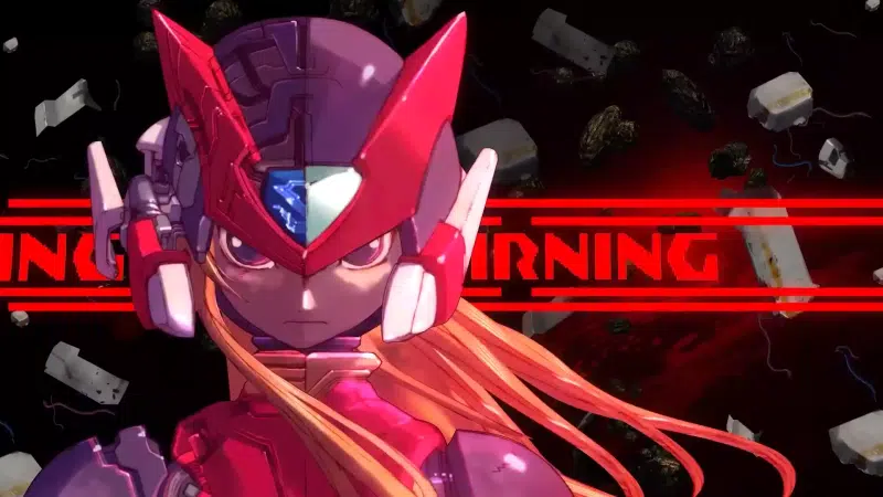 warning, mega man zero, robots, arts, games Live Wallpaper