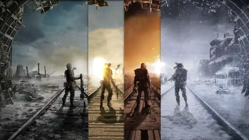 games, metro exodus, seasons Live Wallpaper