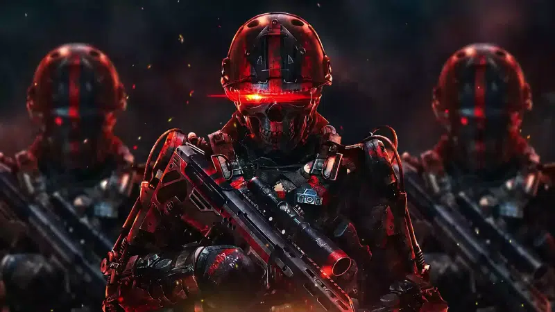 military, weapon, robots, arts, military uniform Live Wallpaper