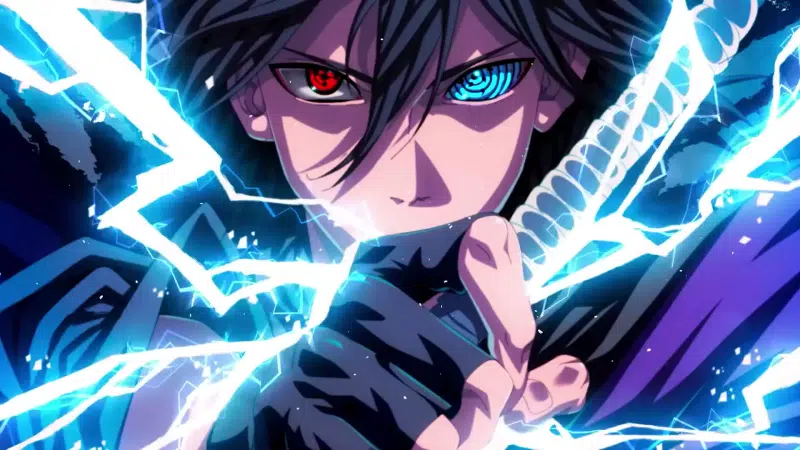 naruto, sharingan, arts, anime, sasuke uchiha, rinnegan Live Wallpaper